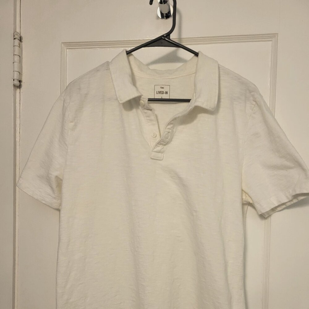 Gap Lived-In Polo Shirt